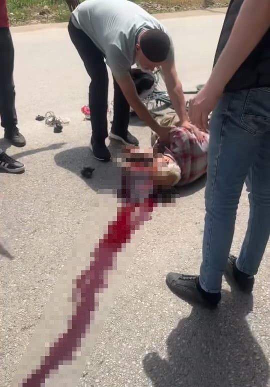 Motosiklet ile çarpışan bisiklet sürücüsü hayatını kaybetti