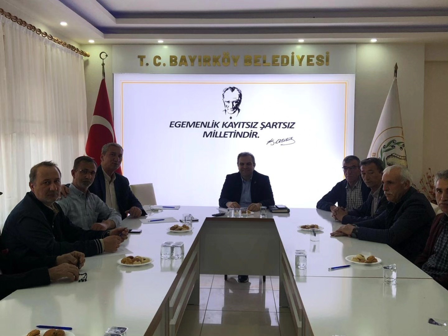 Bayırköy Belediyesi sosyal projeler için toplandı