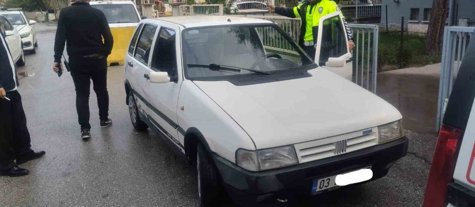 Afyonkarahisar’da magandalar polisten kaçamadı