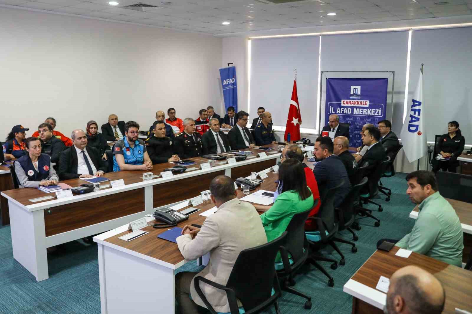 Çanakkale’de deprem tatbikatı: 8 noktada 9 farklı çalışma yapıldı