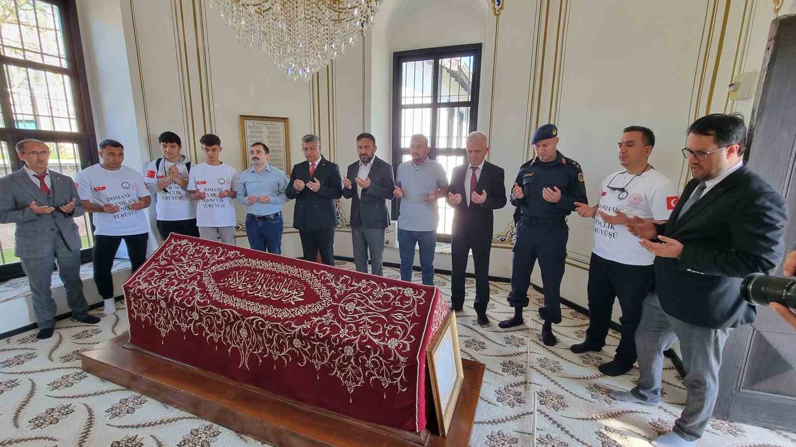 Hayme Ana’nın kabrinin bulunduğu köyden Domaniç’e Gençlik Yürüyüşü