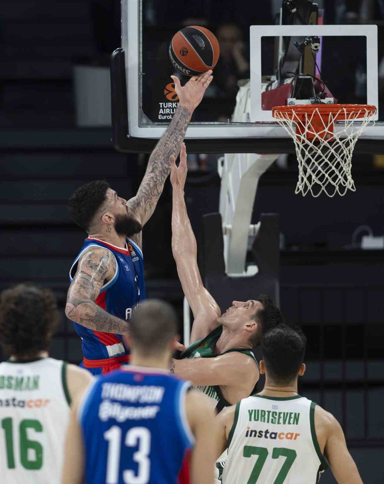 THY Euroleague: A. Efes: 85 - Panathinaikos: 82