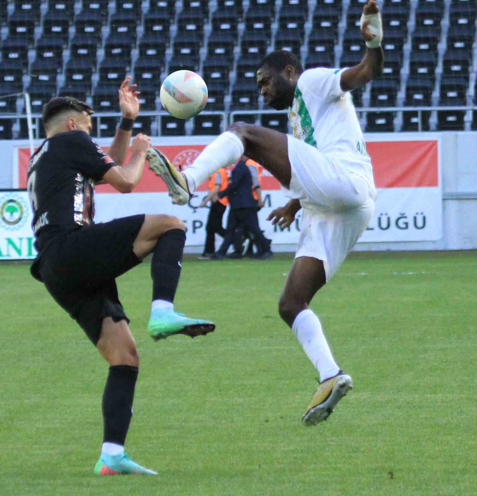 Trendyol 1. Lig: Çorum FK: 2 - Şanlıurfaspor: 1