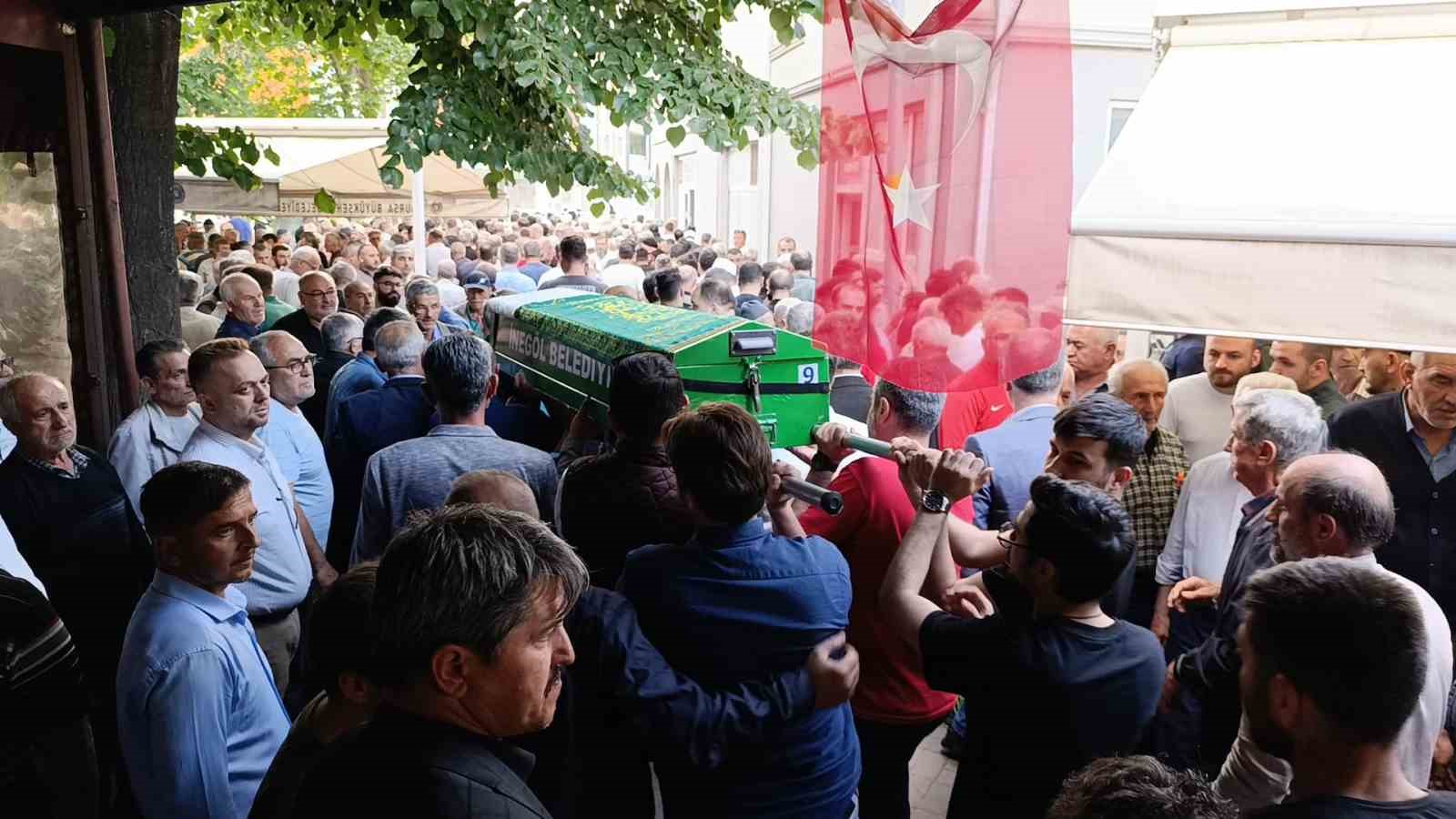 Motosikletle kazaya karışan muhtar son yolculuğuna uğurlandı
