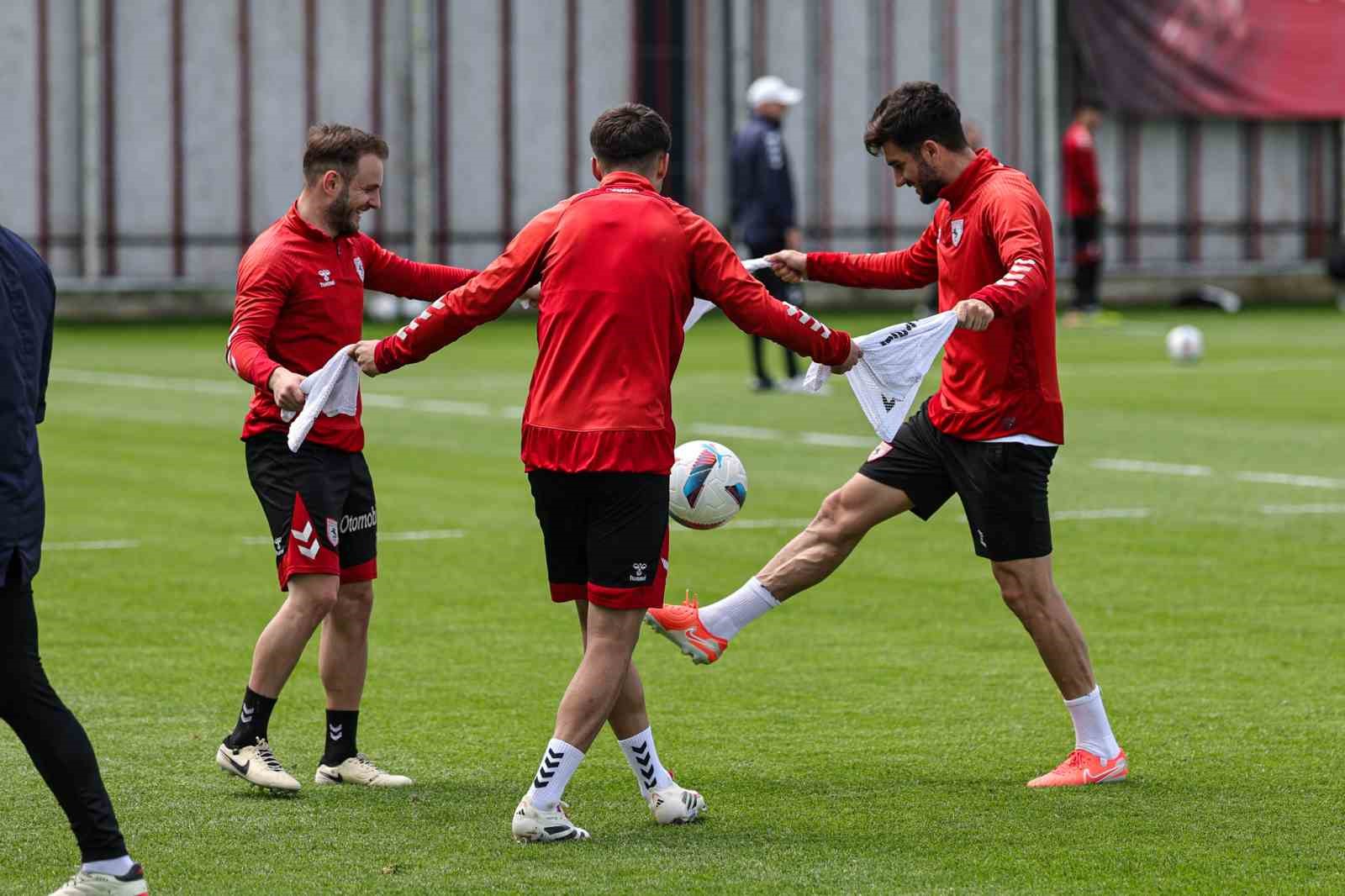 Samsunspor, Sivasspor maçı hazırlıklarını sürdürdü