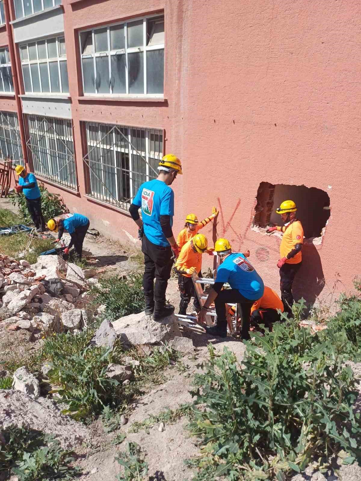 Balıkesir’de TAMP Tatbikatına İDA SAR da katıldı