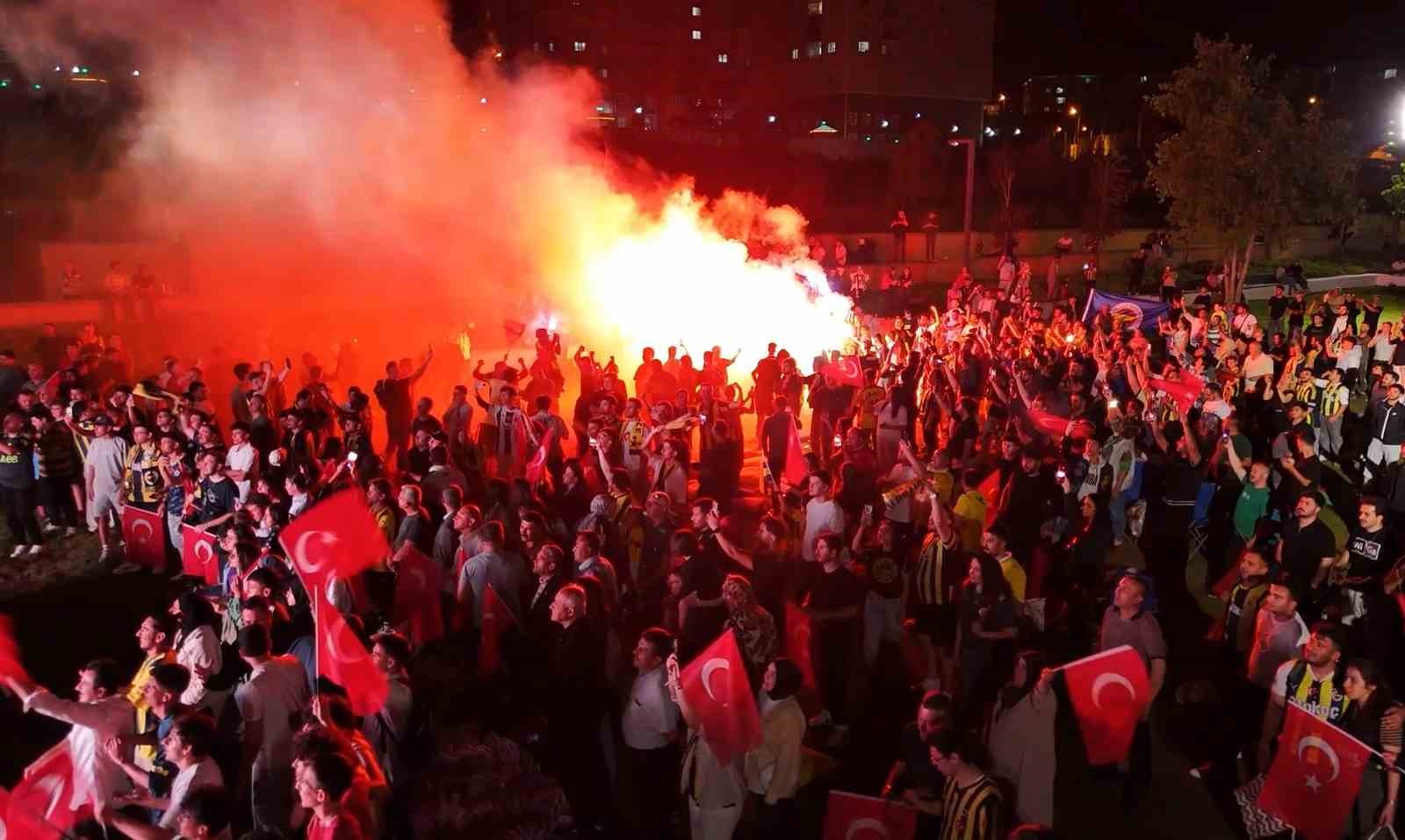 Fenerbahçe’nin Euroleague şampiyonluğu Kırıkkale’de kutlandı
