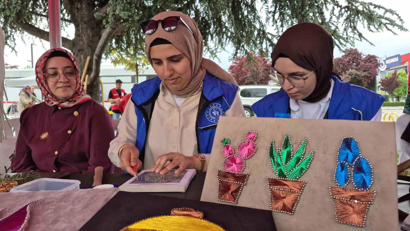 Kent meydanı spor sahasına döndü