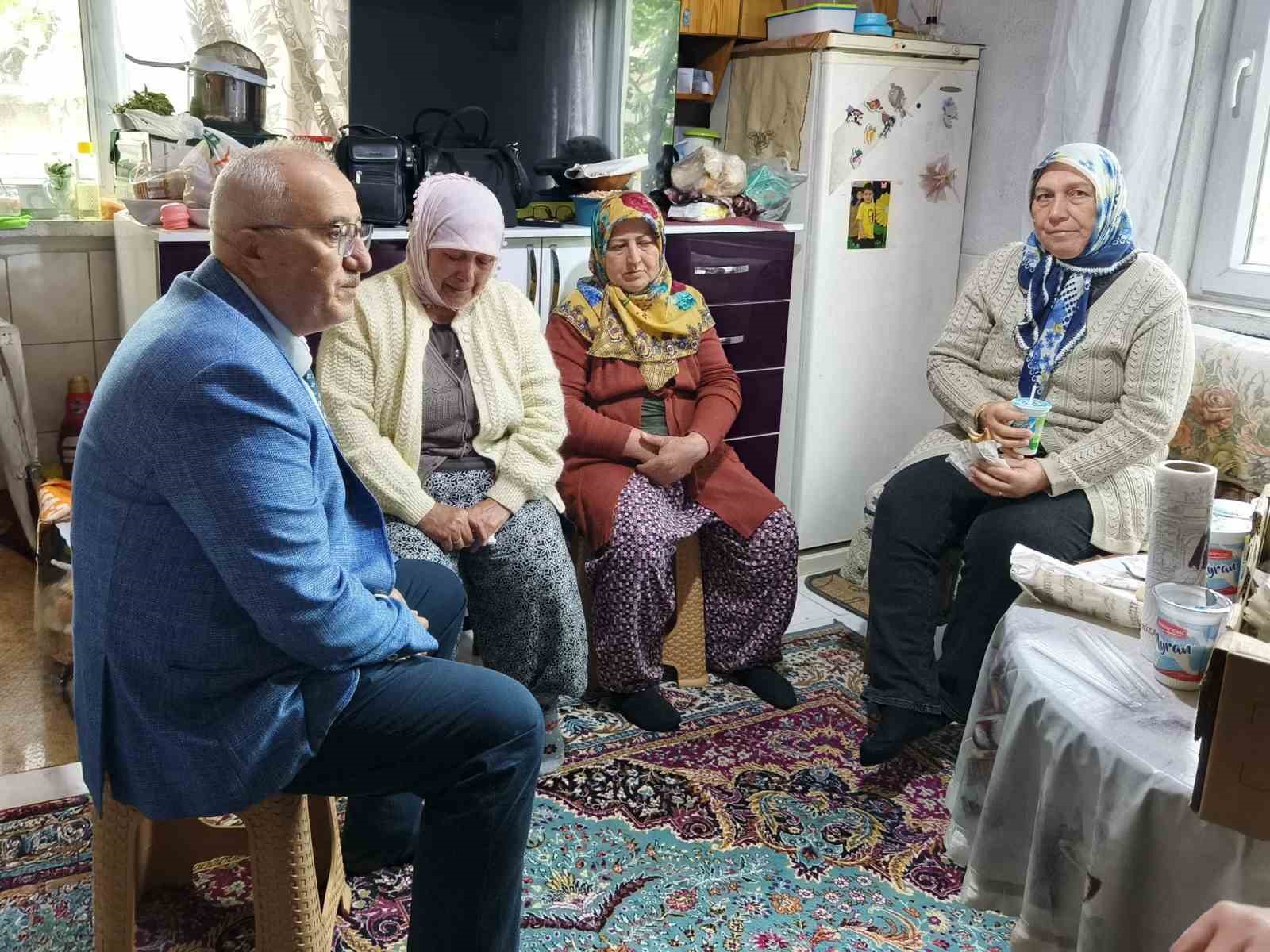 Başkan Arslan kuzenlerin acısını paylaştı