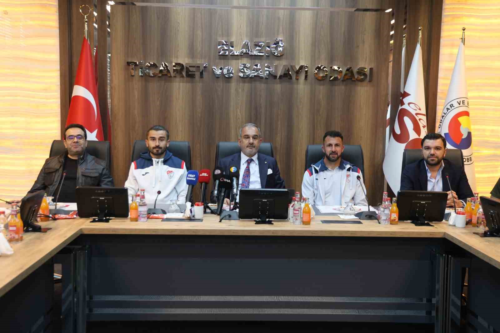 Elazığ TSO’dan Elazığspor’a 10 milyon liralık çek