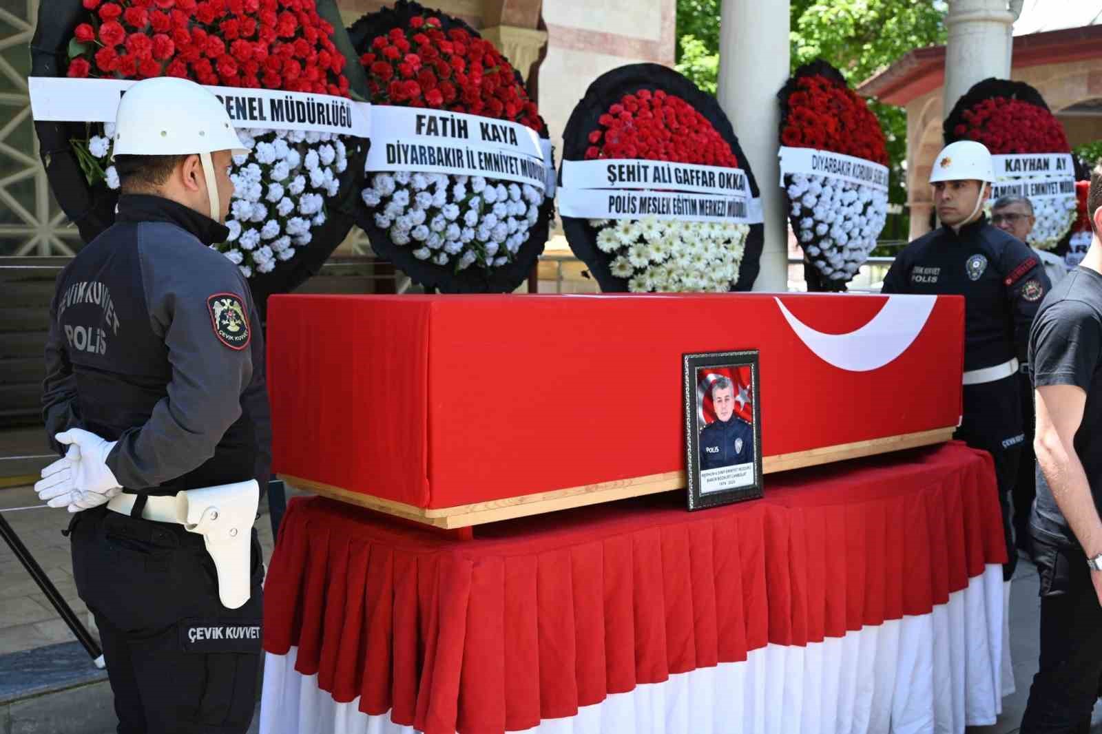 Kalp krizinden hayatını kaybeden Emniyet Müdürü Canpolat Kırıkkale’de toprağa verildi