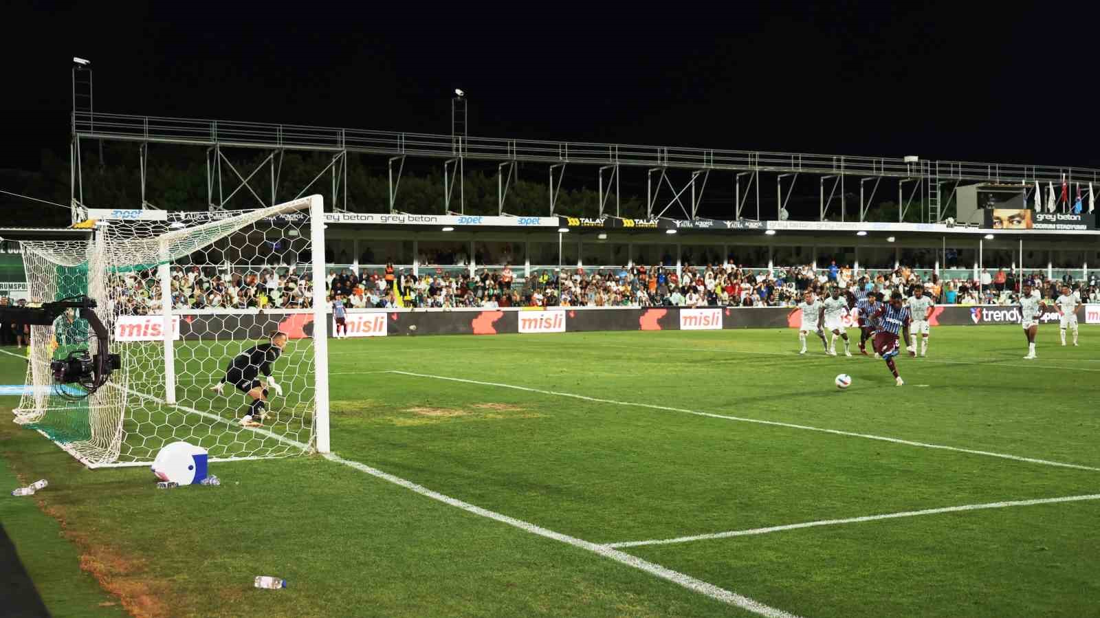 Trendyol Süper Lig: Bodrum FK: 1 - Trabzonspor: 1 (Maç sonucu)