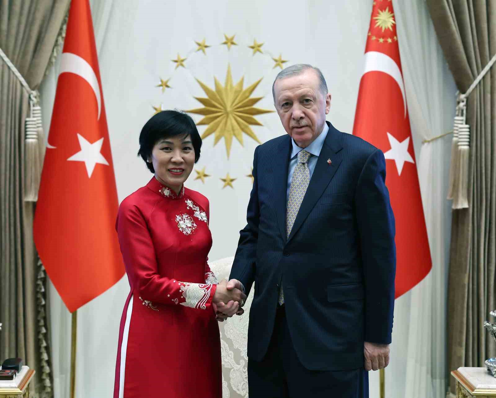 Cumhurbaşkanı Erdoğan’a 5 ülkenin büyükelçisinden güven mektubu