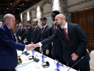 Cumhurbaşkanı Erdoğan, Galatasaray’ı kabul etti
