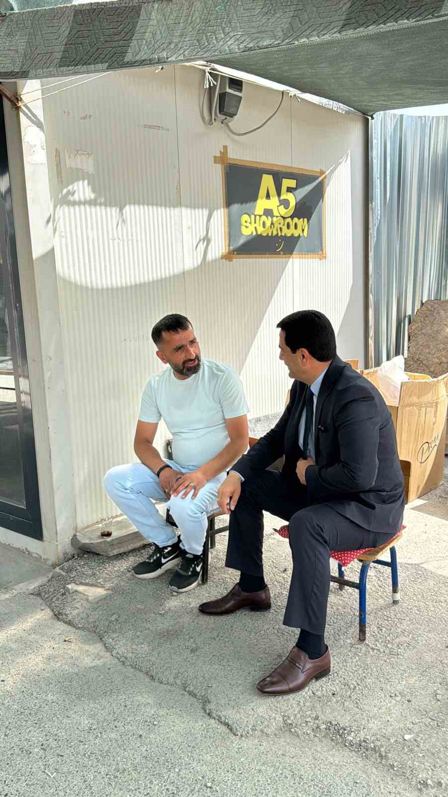 Başkan Taşkın, Akpınar esnafları ile buluştu
