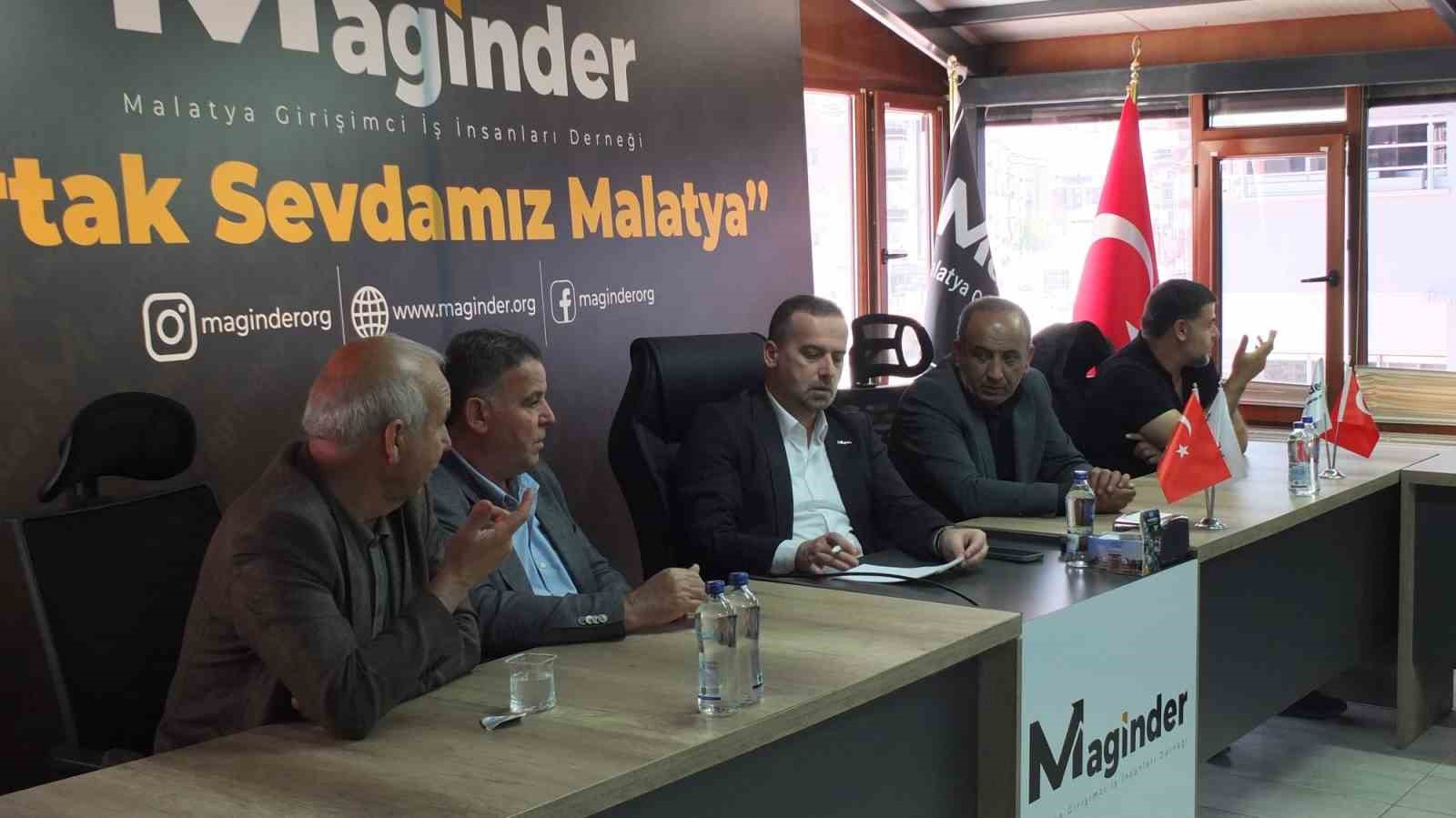 MAGİNDER’de sanayi ve tarım sorunları masaya yatırıldı