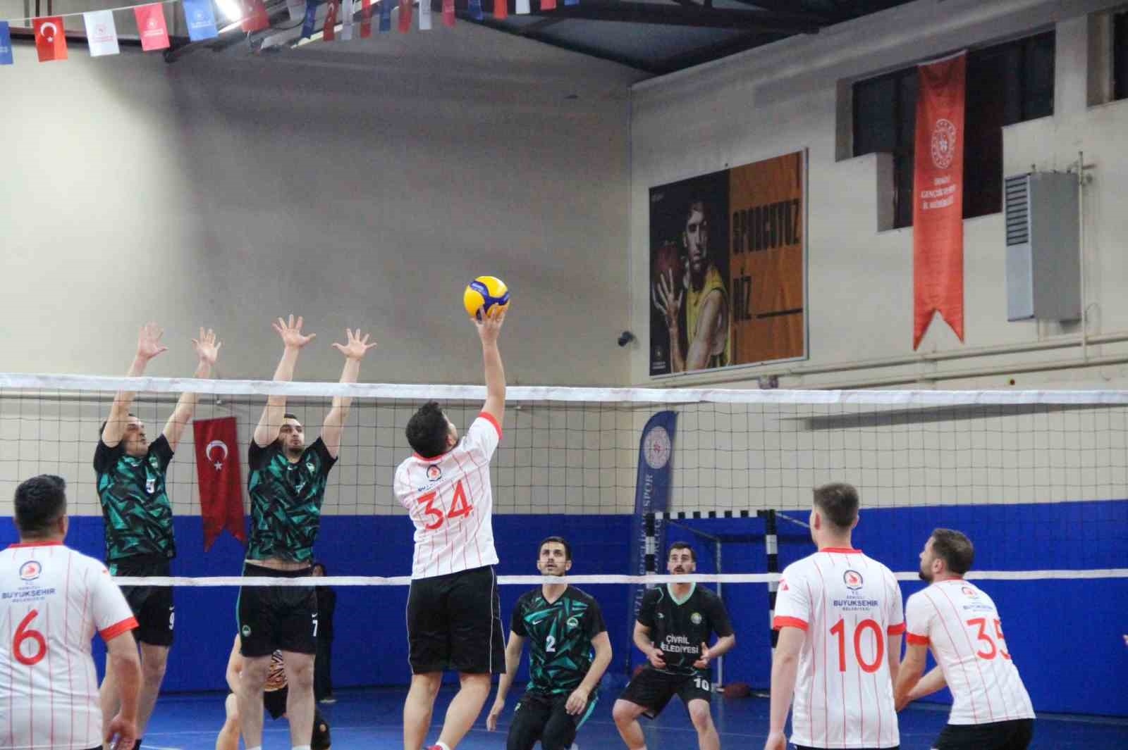 Çal’da filenin şampiyonu belli oldu