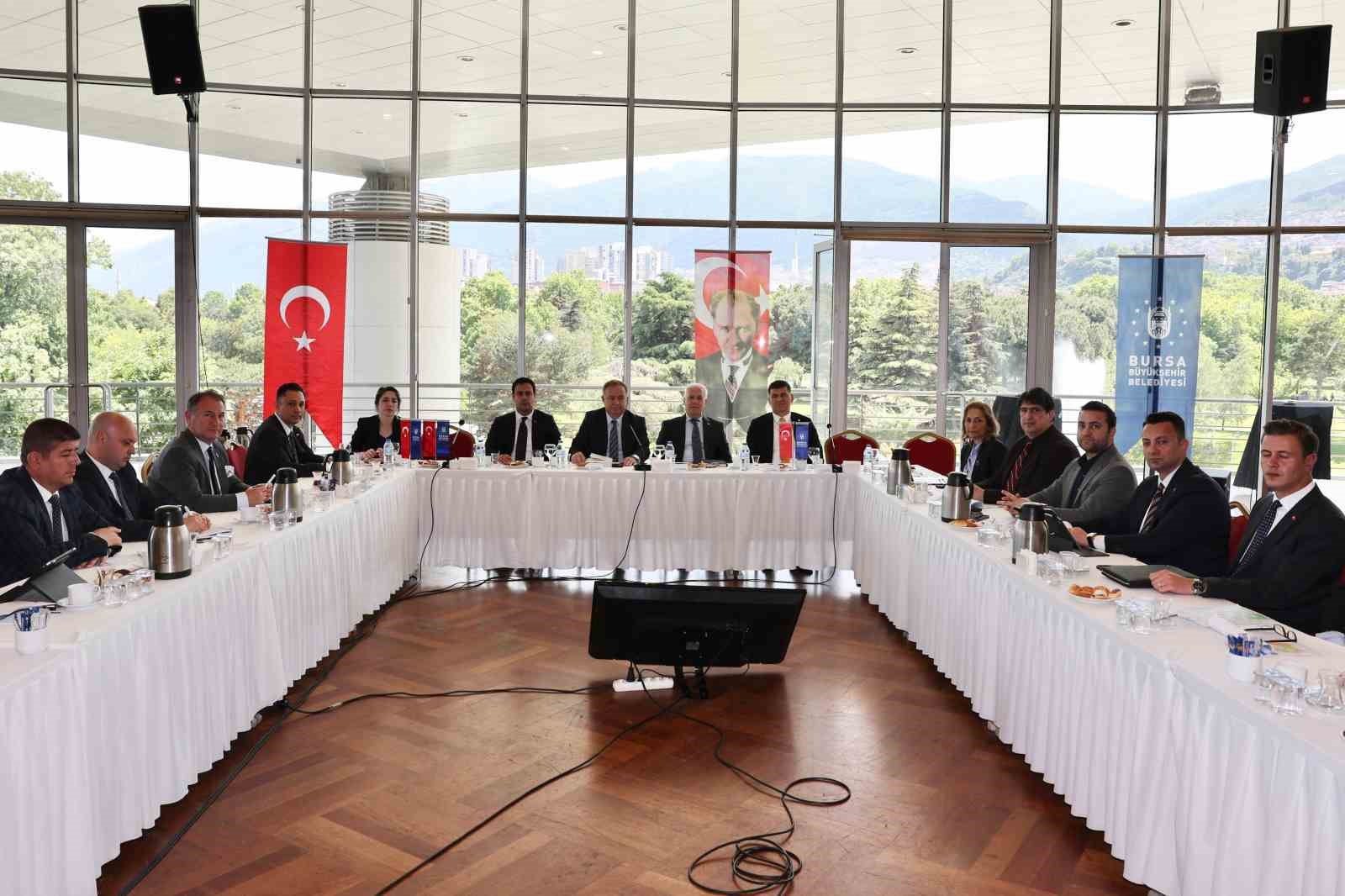 Bursa’da ‘Marmara Denizi’nde Müsilaj ile Mücadele’ toplantısı
