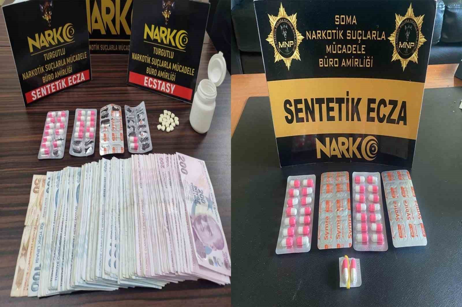 Manisa polisi uyuşturucu tacirlerine göz açtırmadı