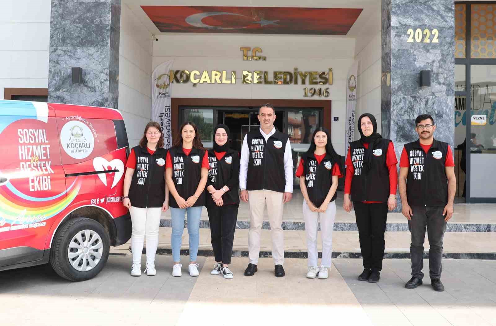 Koçarlı’da Sosyal Hizmet Destek Ekibi sahaya iniyor