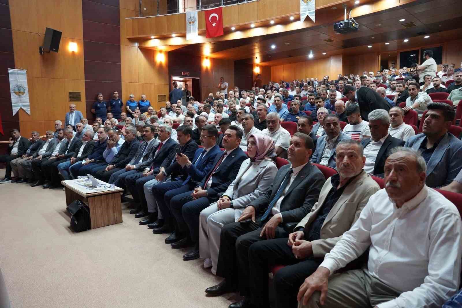 Kahta Eski Çarşı Kentsel Dönüşüm Projesine hak sahiplerinden tam destek