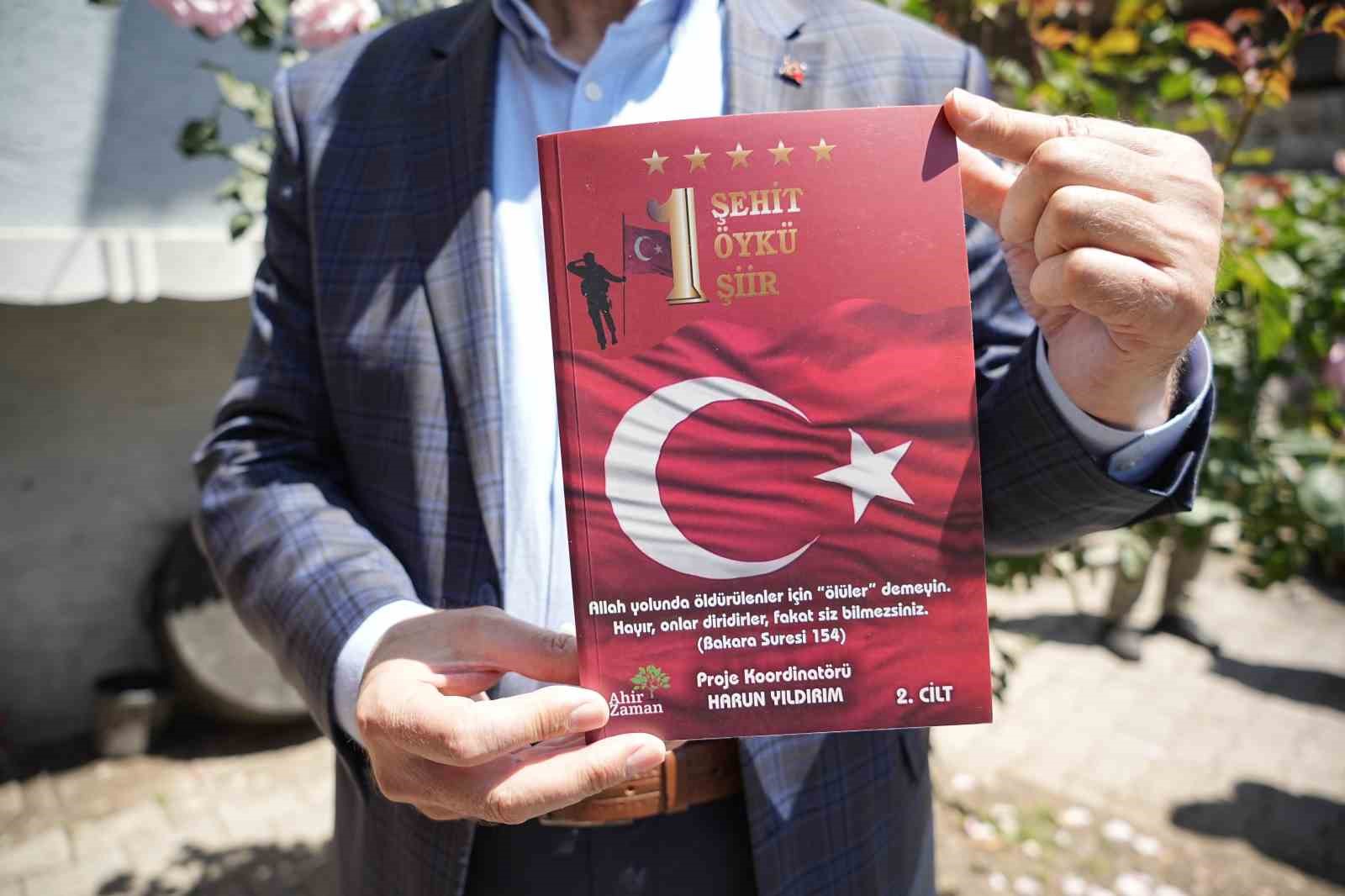 Şehidinin adının verildiği okul öğrencilerinden şehide vefa