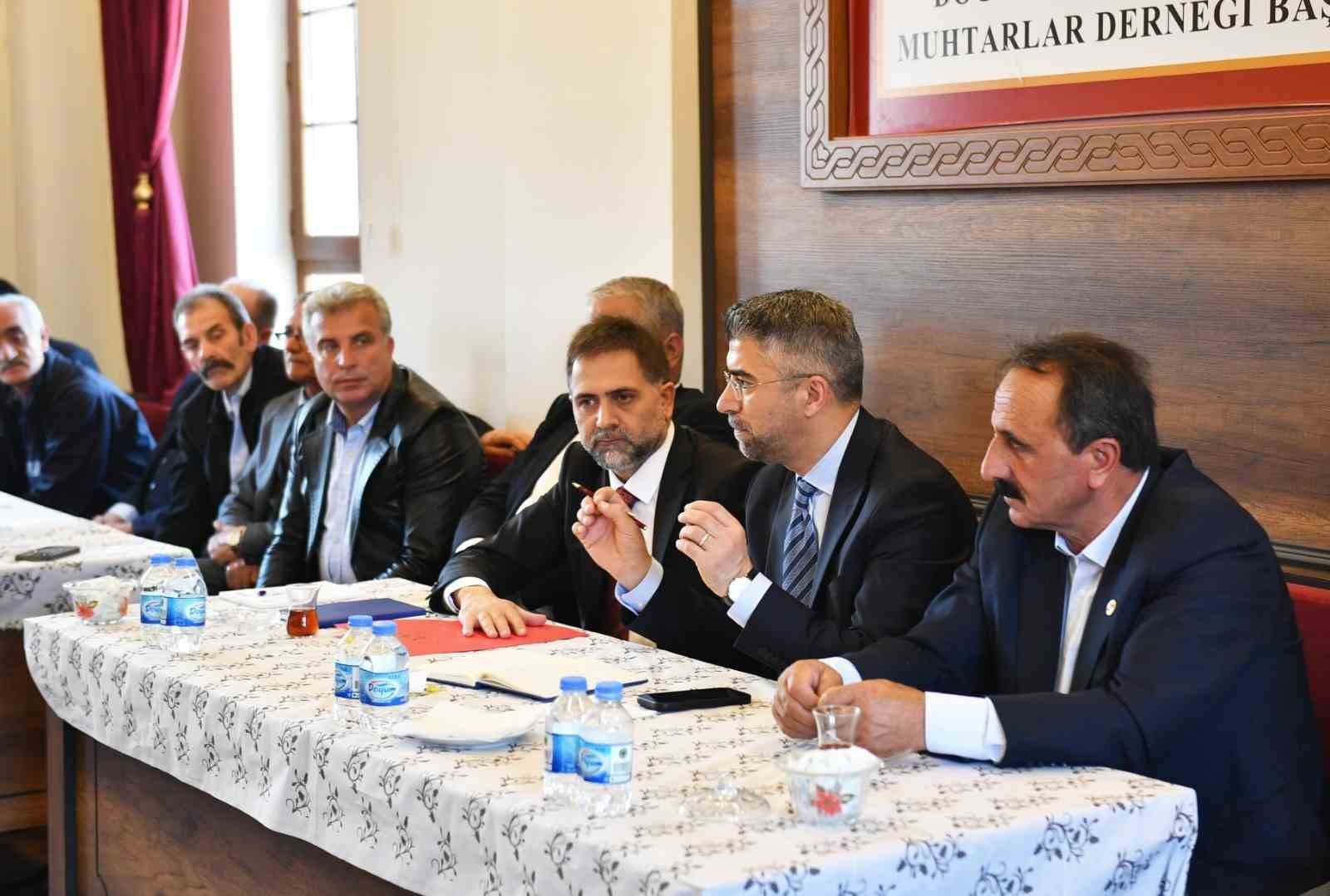 Yakutiye’de muhtarlarla istişare zirvesi