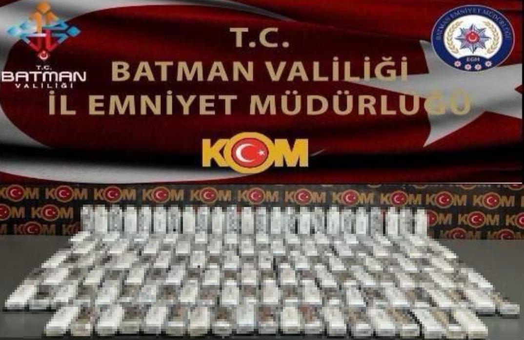 Batman’da kaçakçılık operasyonu: 3 gözaltı