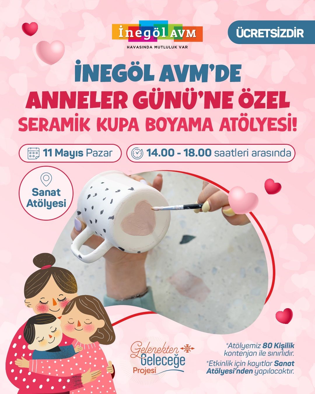 İnegöl AVM’de 19 Mayıs coşkusu