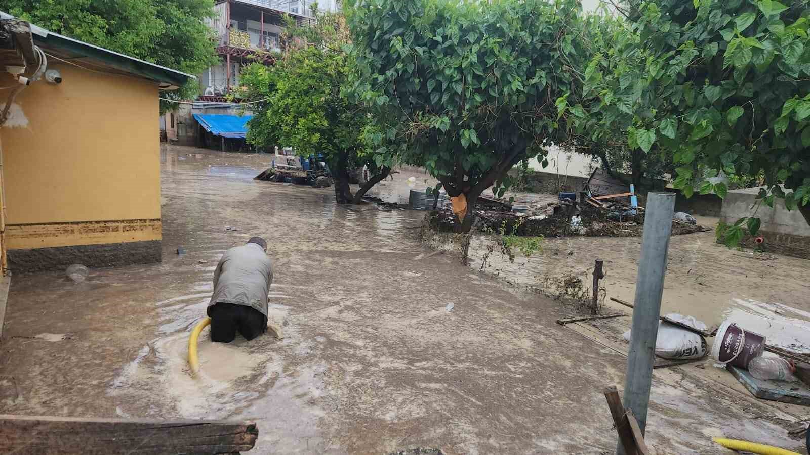 Osmaniye’de sel felaketi