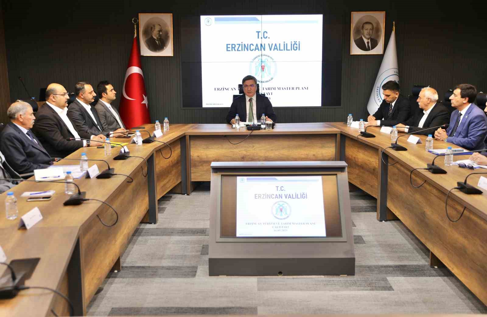 Erzincan Turizm ve Tarım Master Planları Çalıştayı