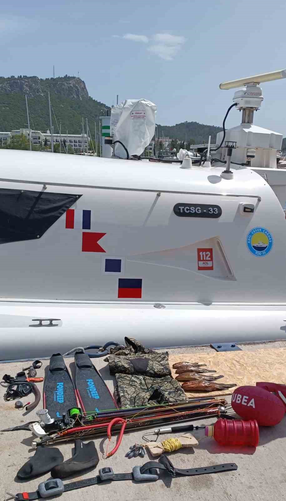Antalya’da yasa dışı balık avına 31 bin lira ceza