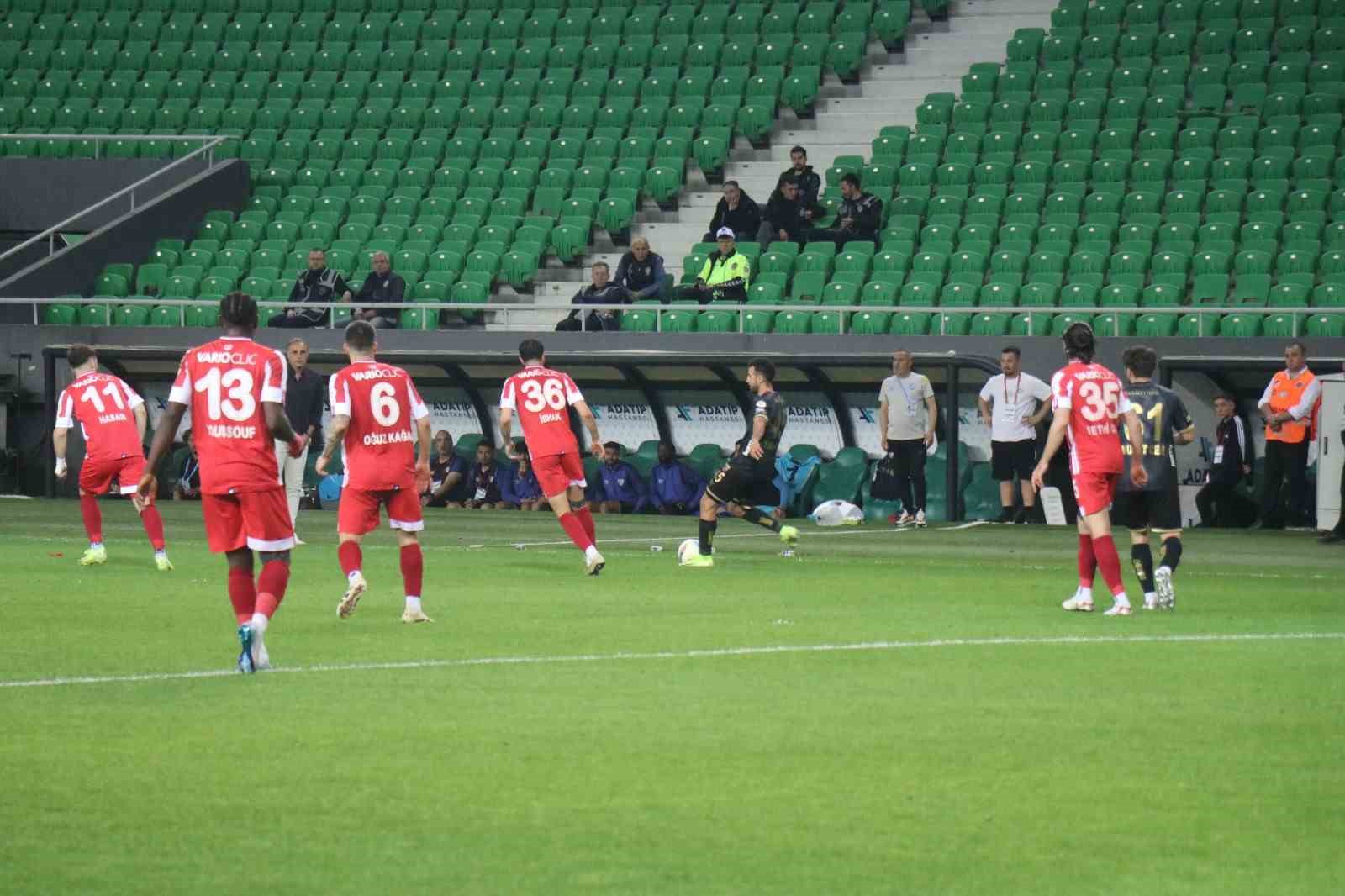 Trendyol 1. Lig Play-Off: Boluspor: 1 - Bandırmaspor: 4 (Maç sonucu)