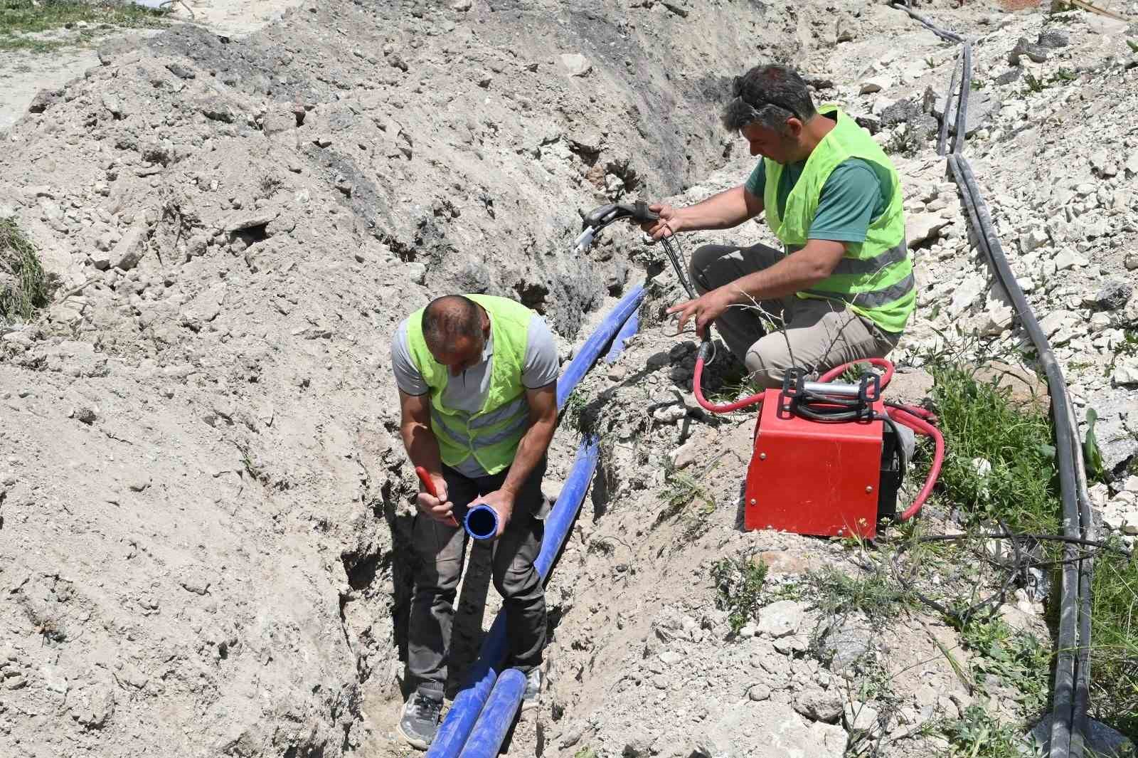 Demirci’ye kesintisiz içme suyu için dev adım