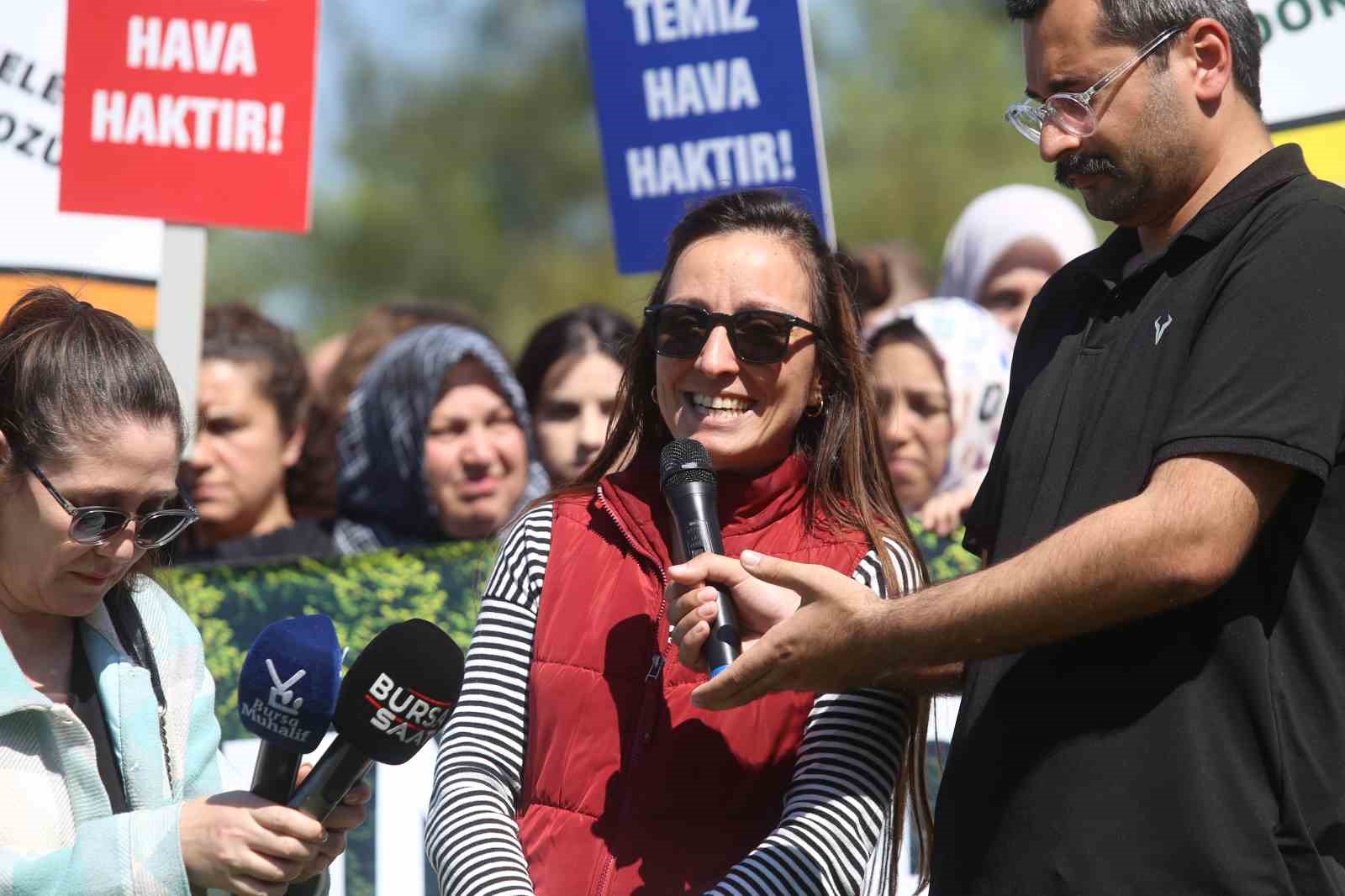 Bursa’da köylüler beton santrali için ayakta