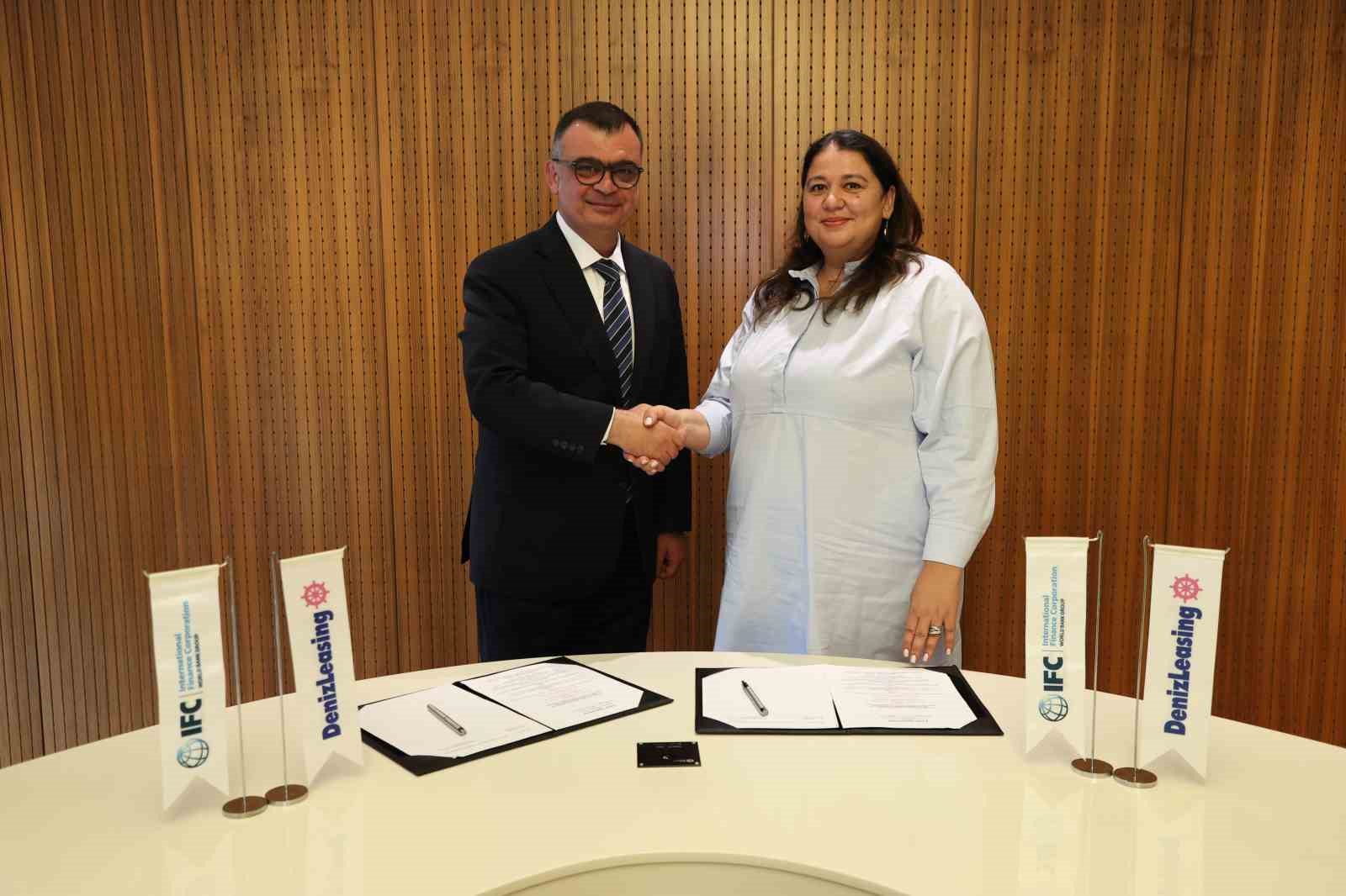 DenizLeasing ve IFC 75 milyon dolar tutarında sürdürülebilir finansman anlaşması imzaladı