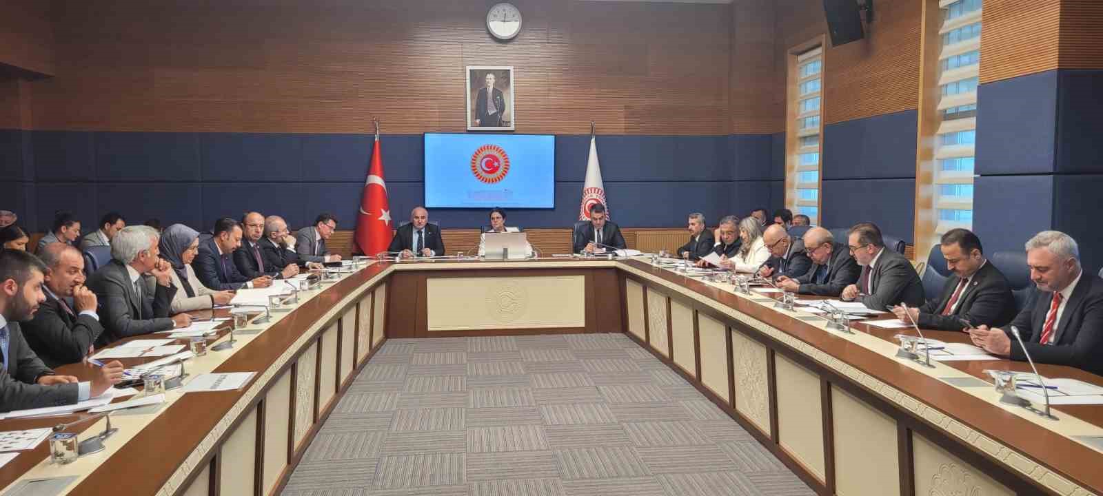 TBMM İnsan Haklarını İnceleme Komisyonu, alt komisyonların kurulması amacıyla toplandı