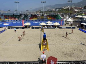 Dünya Plaj Voleybolu Pro Tur’un Alanya etabı başladı