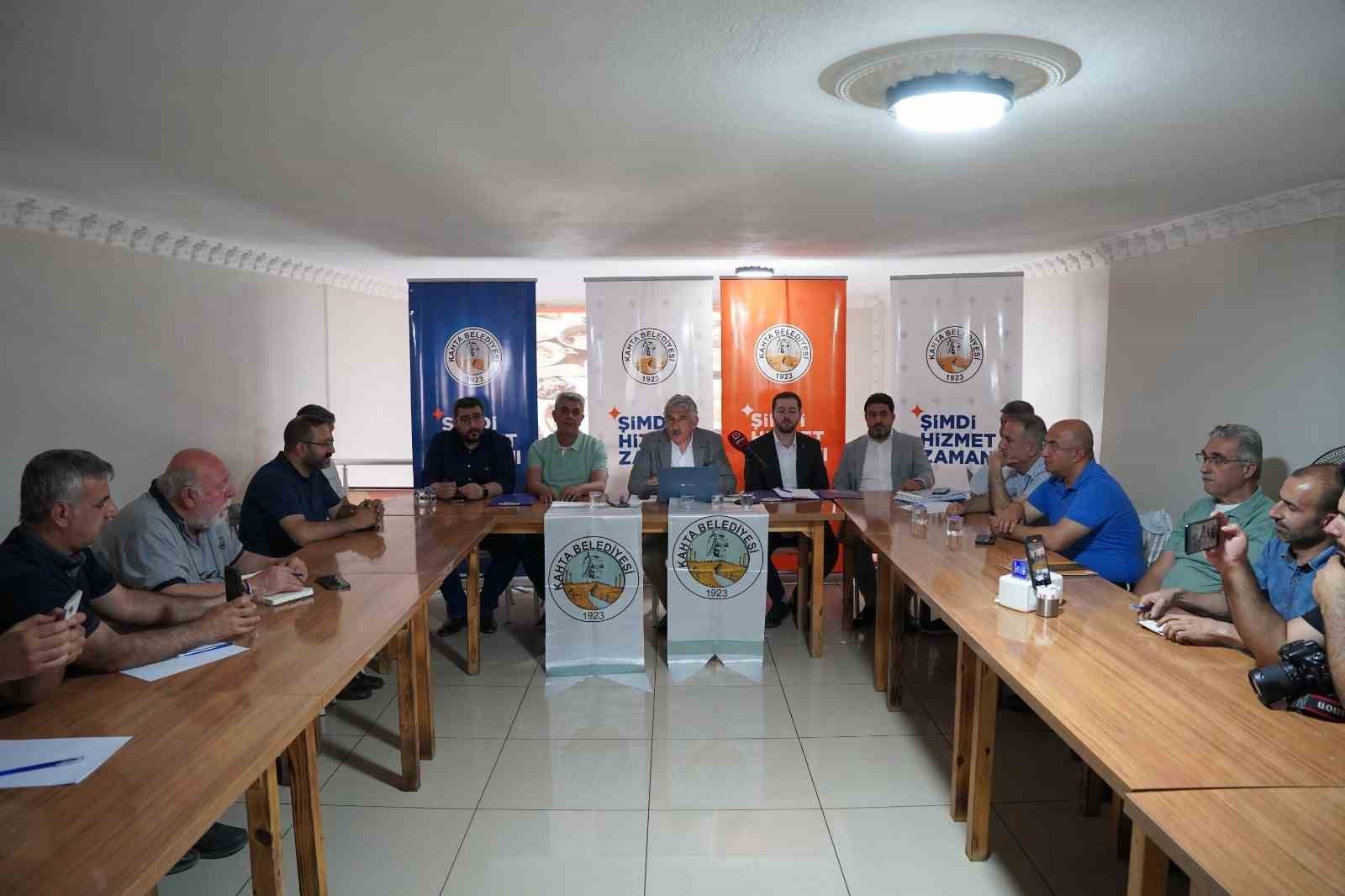 Başkan Hallaç, görevdeki 15 ayın değerlendirmesini yaptı