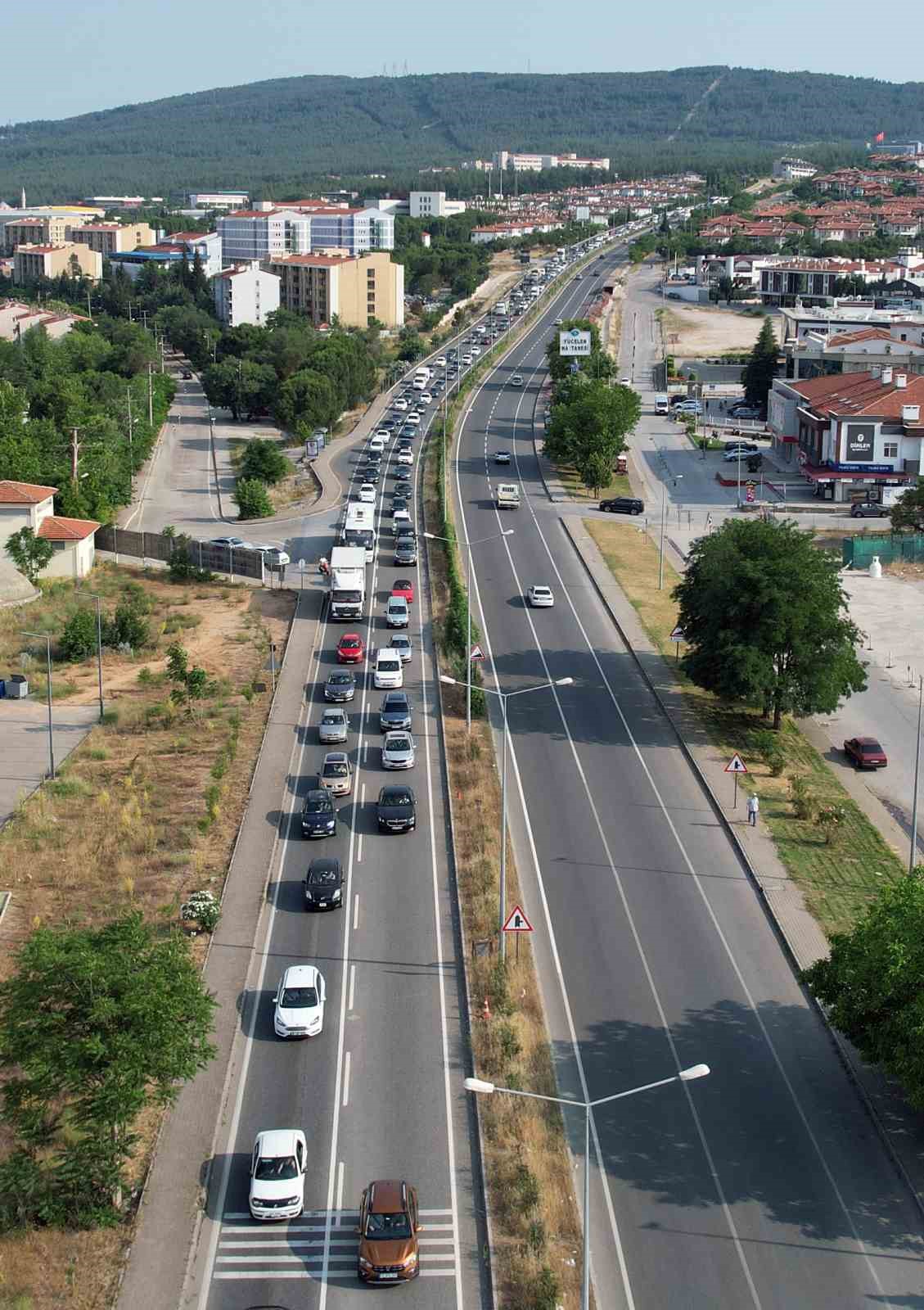 Muğla’ya bayram tatilinde 246 bin 582 araç giriş yaptı