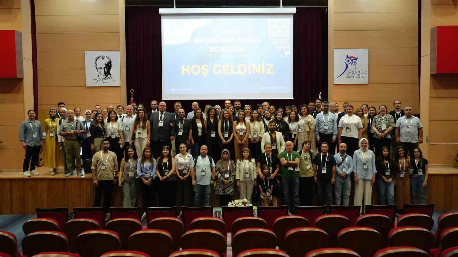 10. Ulusal Anorganik Kimya Kongresi Karabük Üniversitesinde düzenlendi