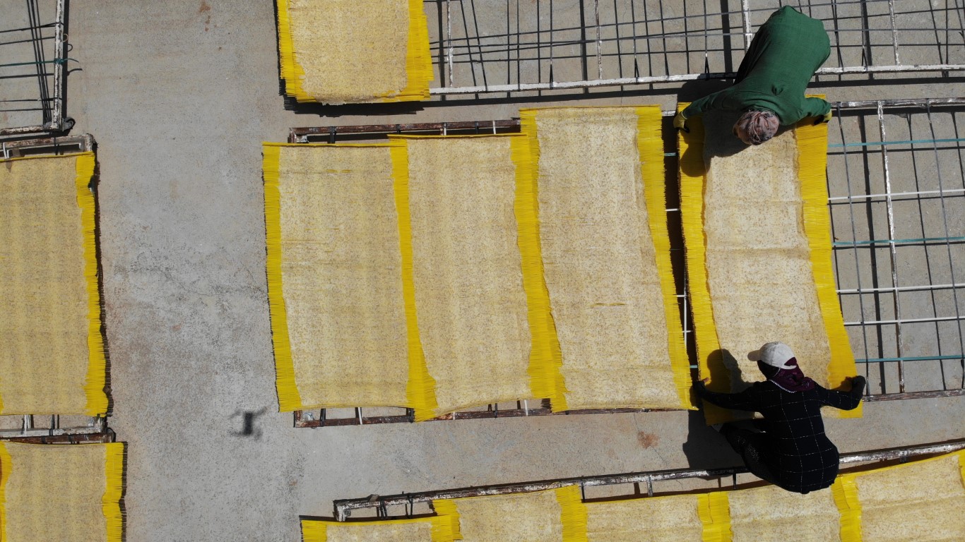 Cips olup Avrupa sofralarına da giren tarhana yılda 25 bin ton üretiliyor