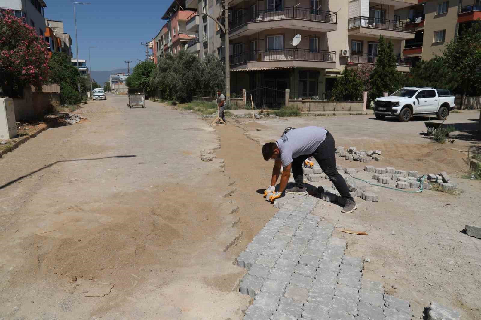 Turgutlu’nun Atatürk Mahallesindeki bütün sokaklar yenileniyor