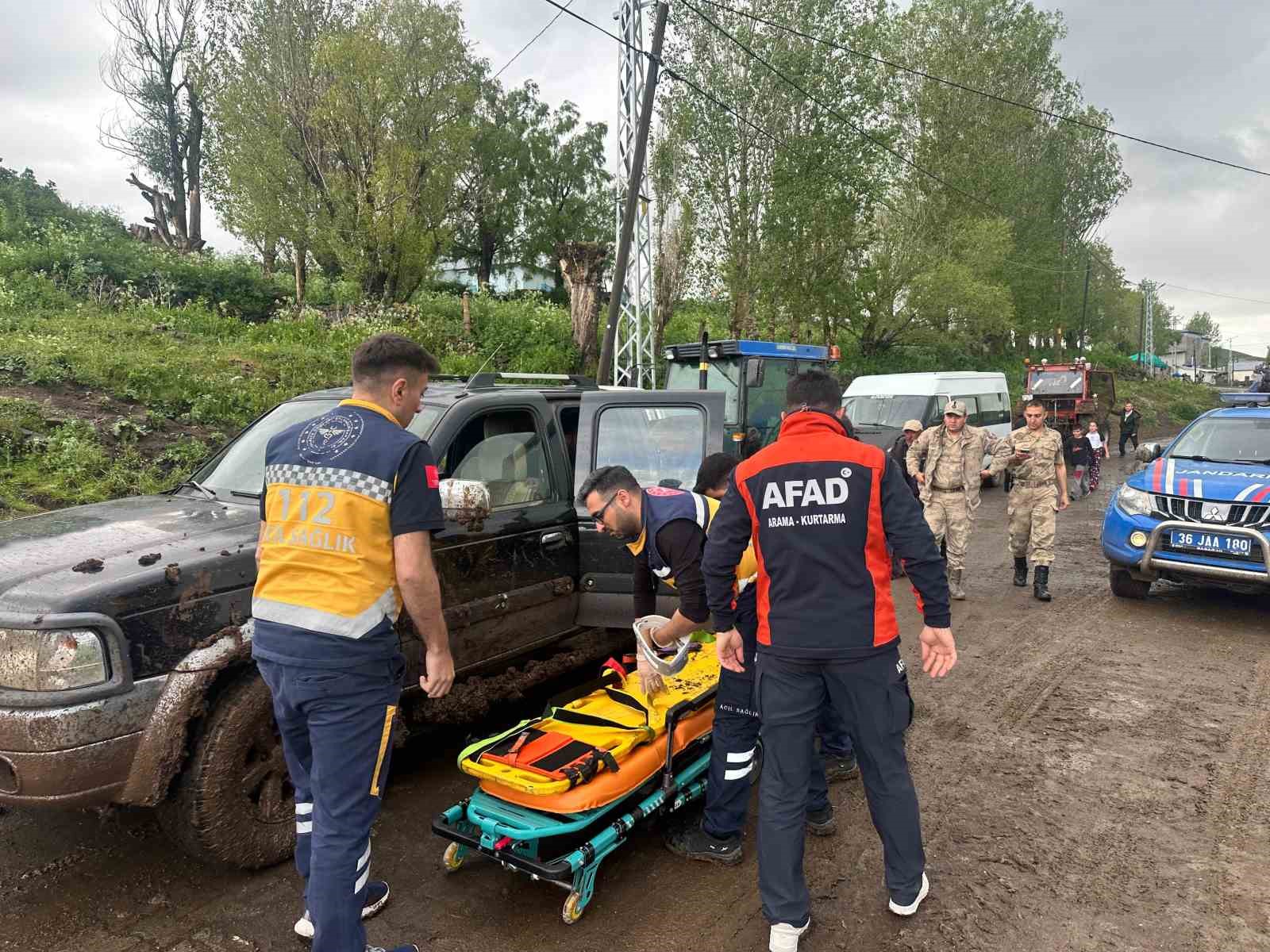 Kars’ta araziye yıldırım düştü, hayvanlarını otlatan bir kişi yaralandı