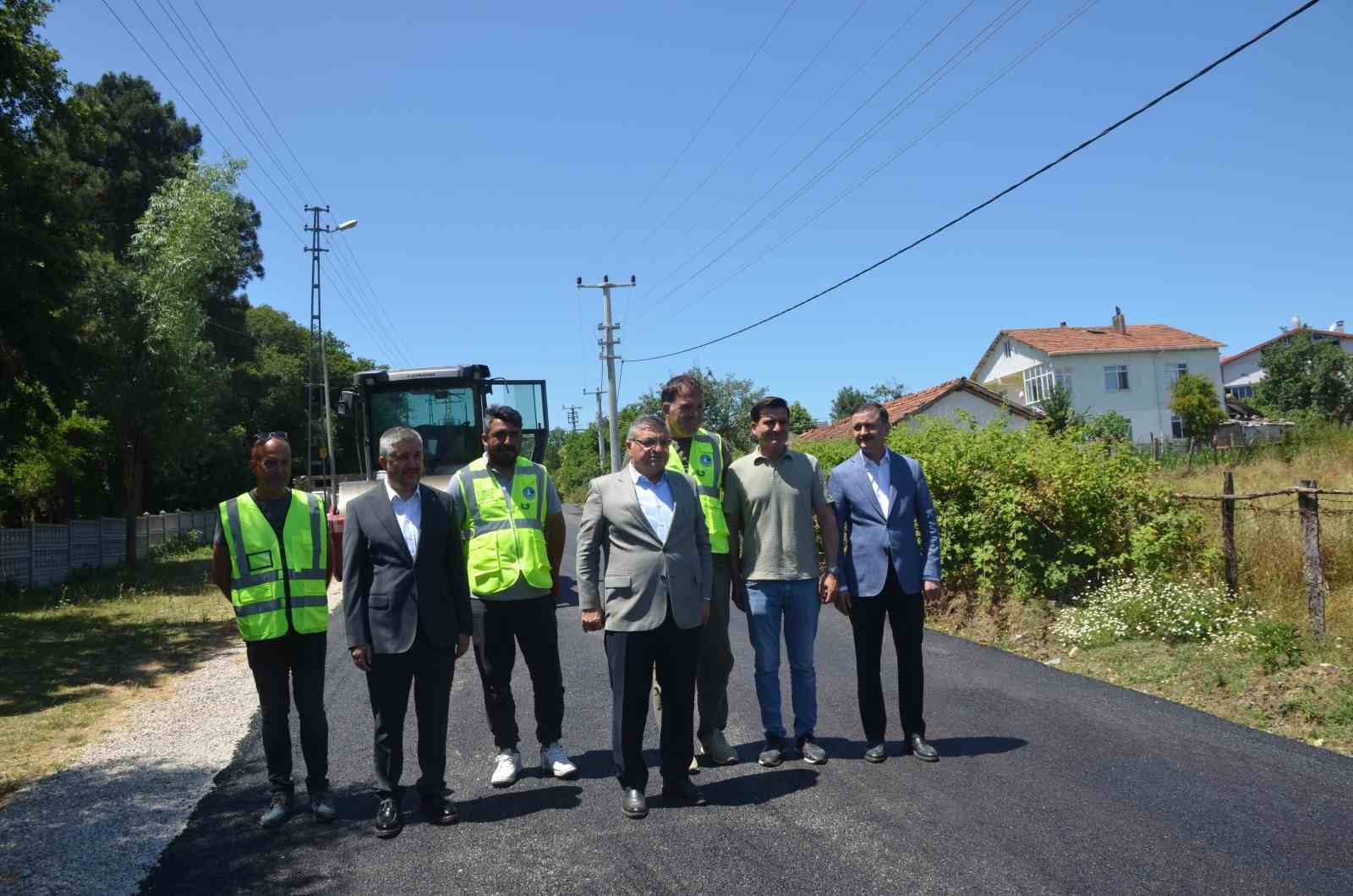Sinop’ta 110 kilometrelik asfalt mesaisi başladı