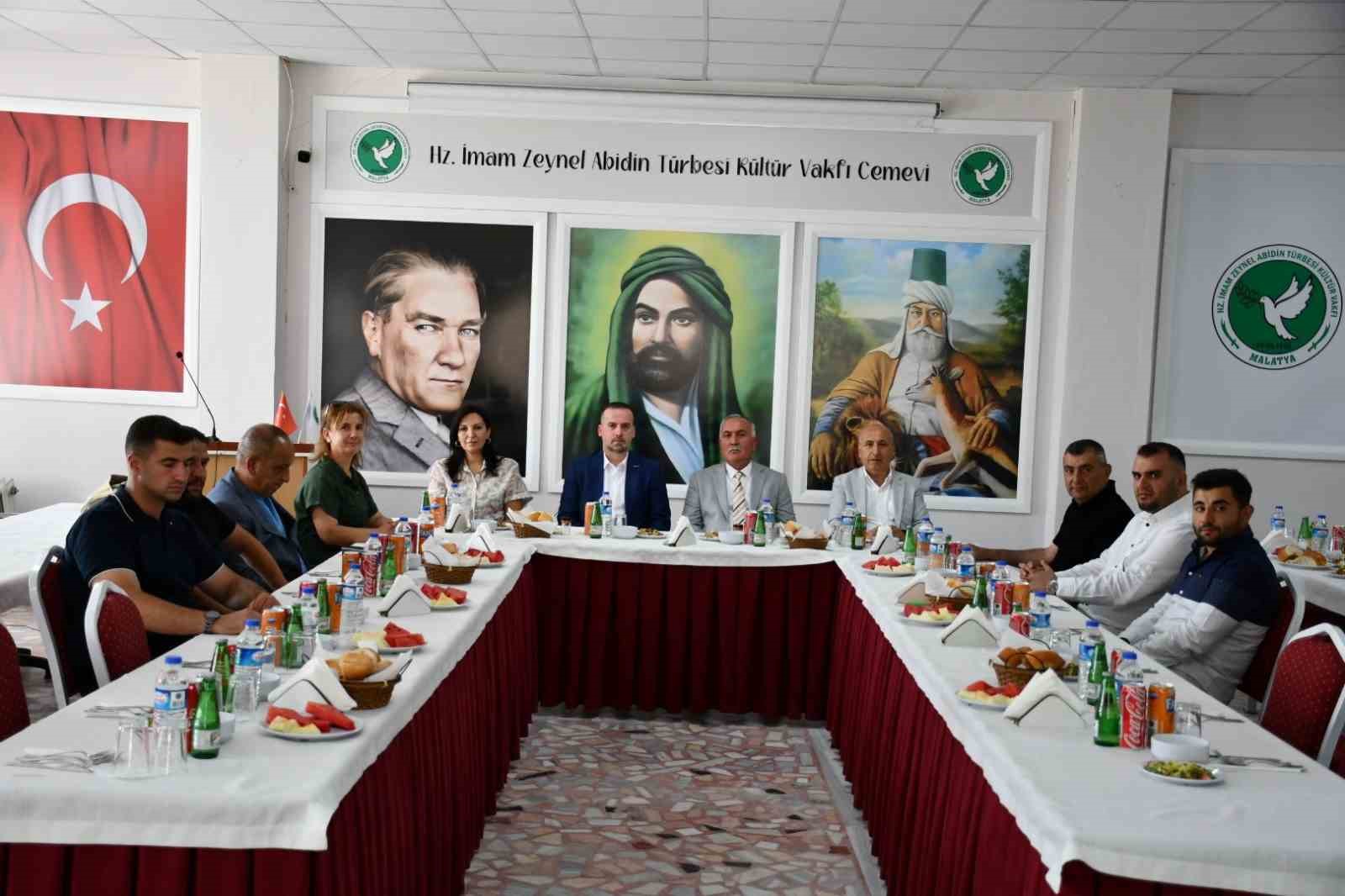 MAGİNDER’den Zeynel Abidin Türbesi’ne anlamlı ziyaret