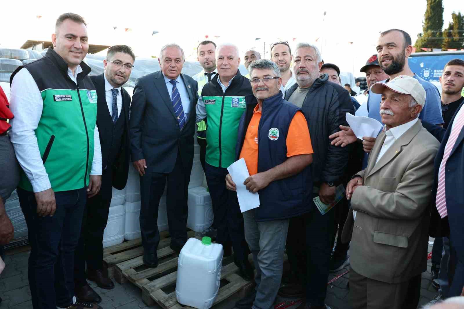 Bursa Büyükşehir Belediyesi, Sıvı Gübre Tesisi’ni hizmete açtı