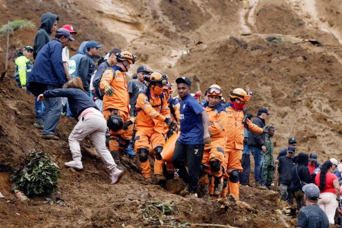 Kolombiya'da toprak kayması: 10 ölü, 15 yaralı