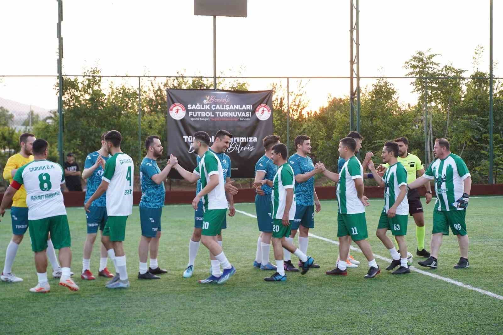 Denizli Tekden’den Sağlık Çalışanları Futbol Turnuvasına farklı başlangıç