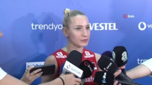 Gizem Örge: "Buradan namağlup ayrılmak istiyoruz"